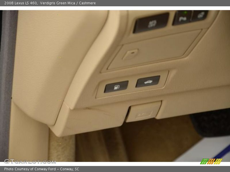 Verdigris Green Mica / Cashmere 2008 Lexus LS 460