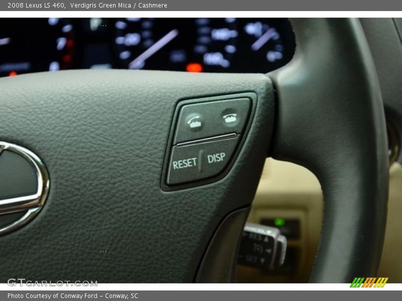 Verdigris Green Mica / Cashmere 2008 Lexus LS 460