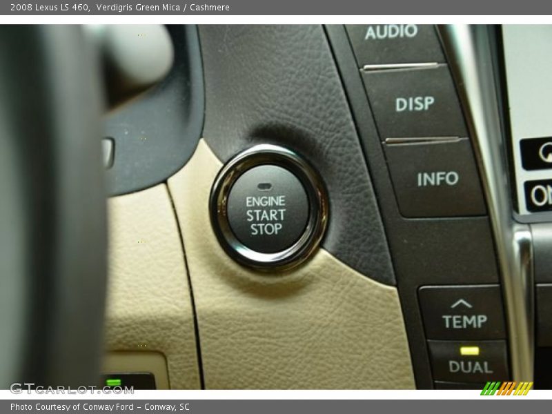 Verdigris Green Mica / Cashmere 2008 Lexus LS 460