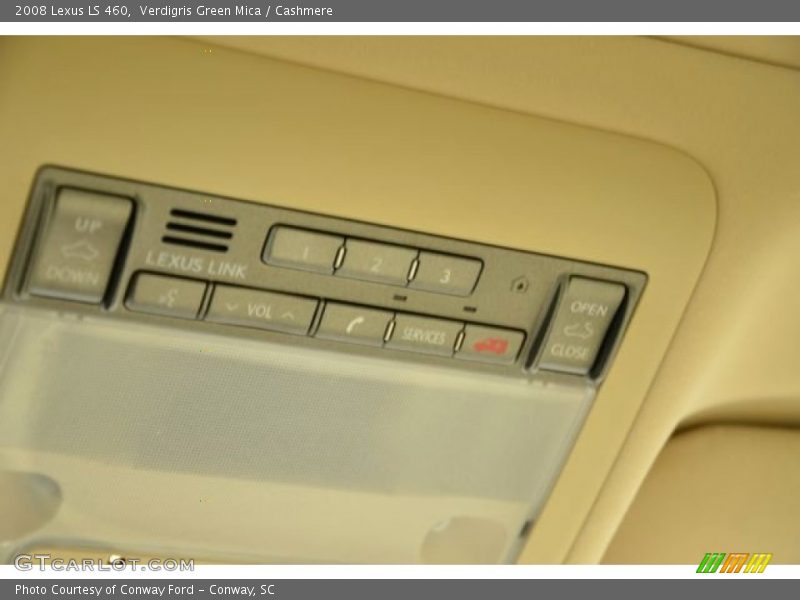 Verdigris Green Mica / Cashmere 2008 Lexus LS 460