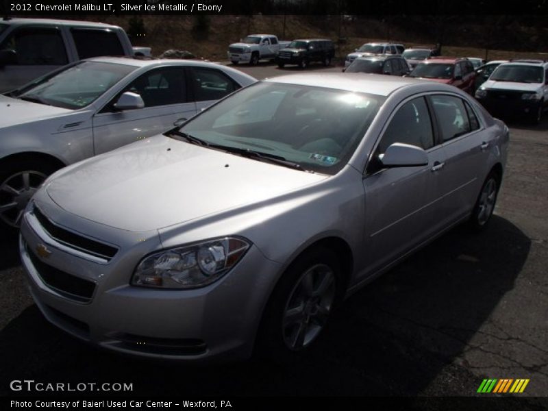 Silver Ice Metallic / Ebony 2012 Chevrolet Malibu LT