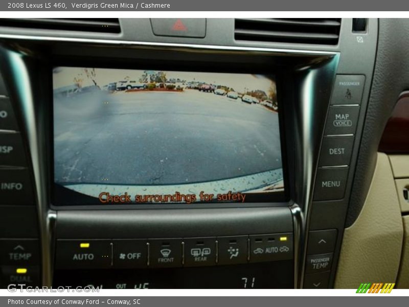 Verdigris Green Mica / Cashmere 2008 Lexus LS 460