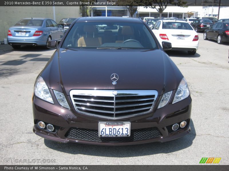 Cuprite Brown / Natural Beige 2010 Mercedes-Benz E 350 Sedan