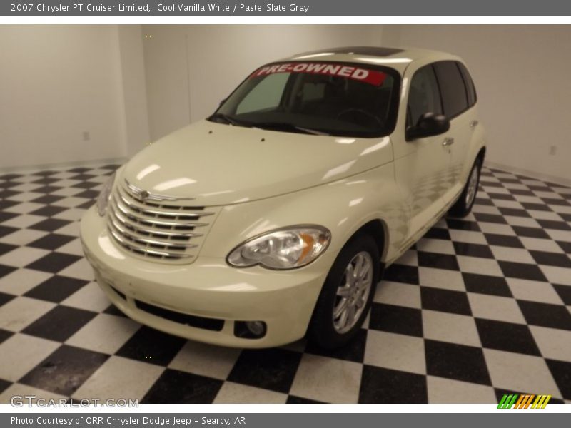 Cool Vanilla White / Pastel Slate Gray 2007 Chrysler PT Cruiser Limited