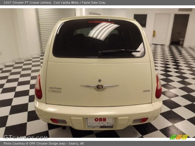 Cool Vanilla White / Pastel Slate Gray 2007 Chrysler PT Cruiser Limited