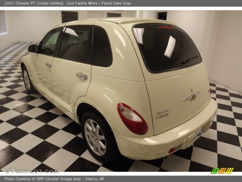 Cool Vanilla White / Pastel Slate Gray 2007 Chrysler PT Cruiser Limited