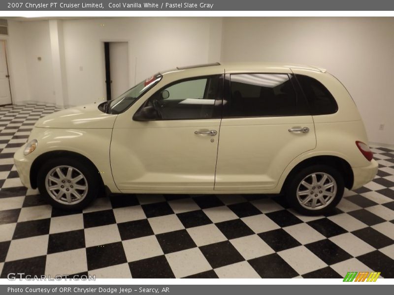 Cool Vanilla White / Pastel Slate Gray 2007 Chrysler PT Cruiser Limited