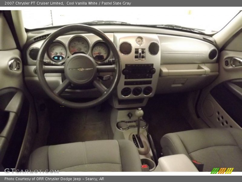 Cool Vanilla White / Pastel Slate Gray 2007 Chrysler PT Cruiser Limited