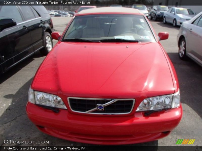 Passion Red / Beige 2004 Volvo C70 Low Pressure Turbo