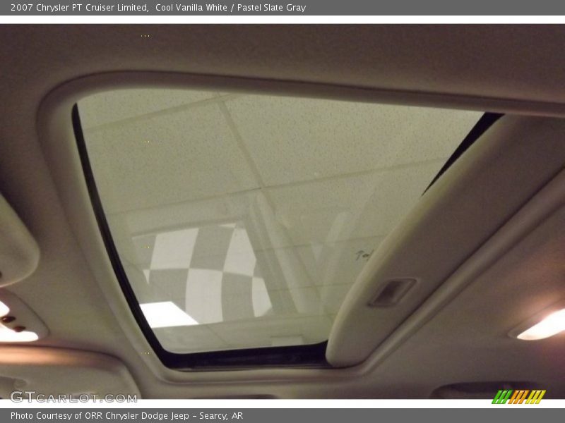Cool Vanilla White / Pastel Slate Gray 2007 Chrysler PT Cruiser Limited