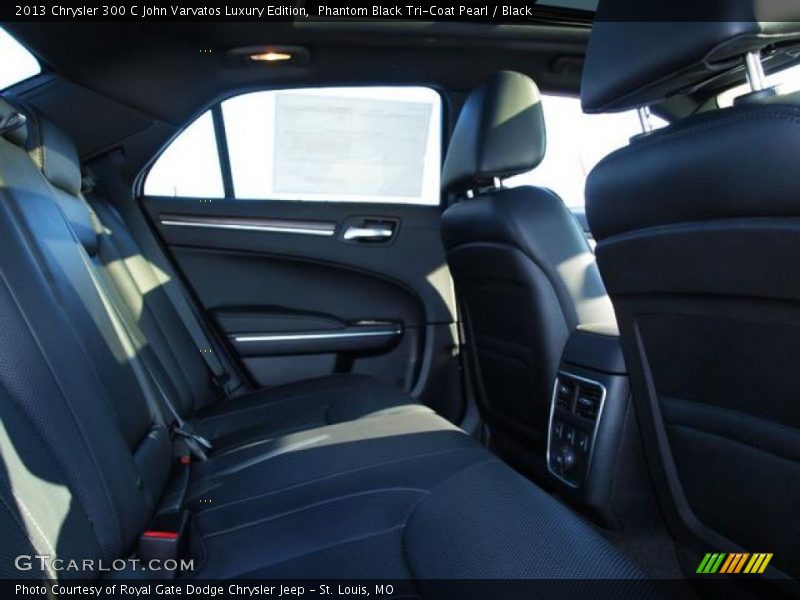 Phantom Black Tri-Coat Pearl / Black 2013 Chrysler 300 C John Varvatos Luxury Edition