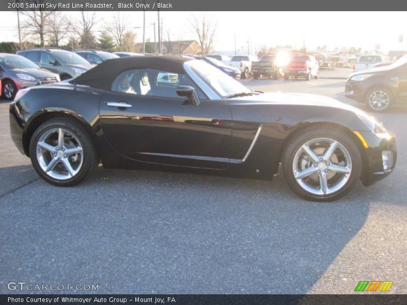 Black Onyx / Black 2008 Saturn Sky Red Line Roadster