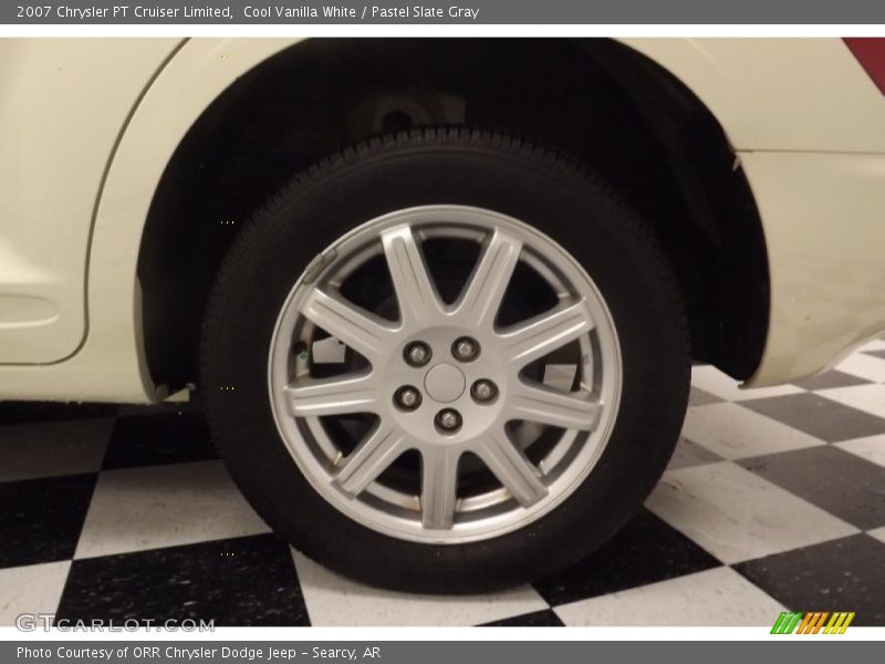 Cool Vanilla White / Pastel Slate Gray 2007 Chrysler PT Cruiser Limited