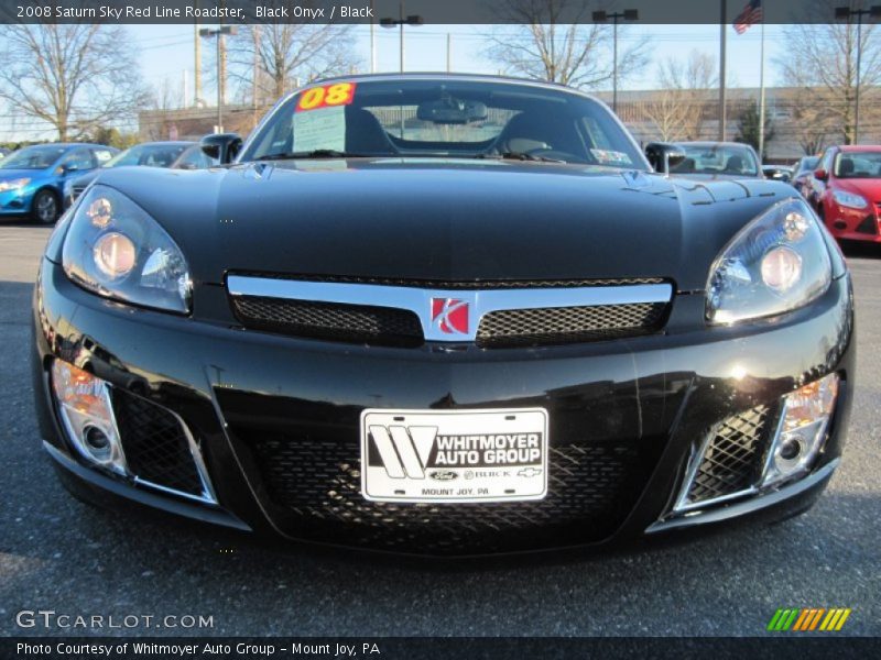 Black Onyx / Black 2008 Saturn Sky Red Line Roadster