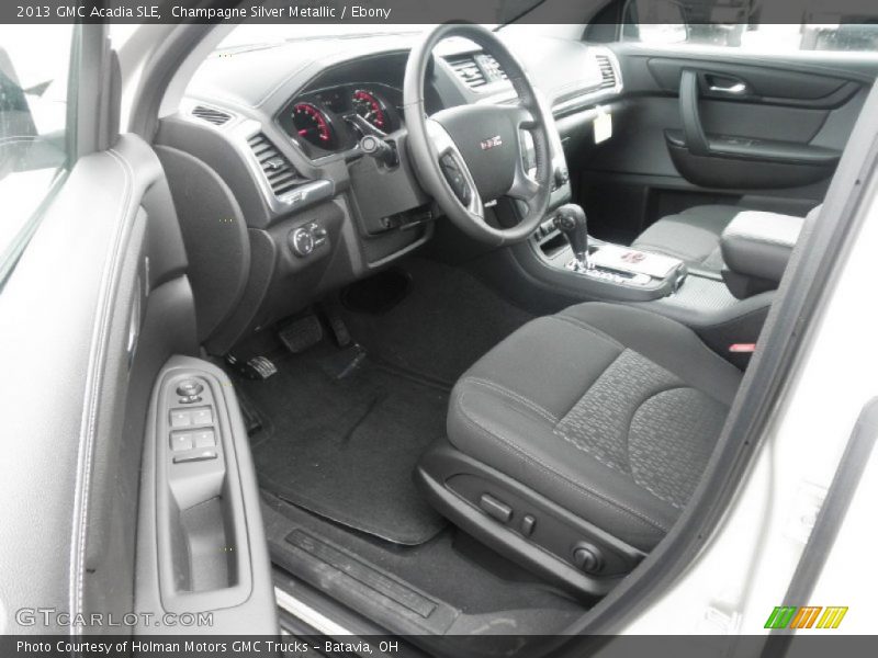 Champagne Silver Metallic / Ebony 2013 GMC Acadia SLE