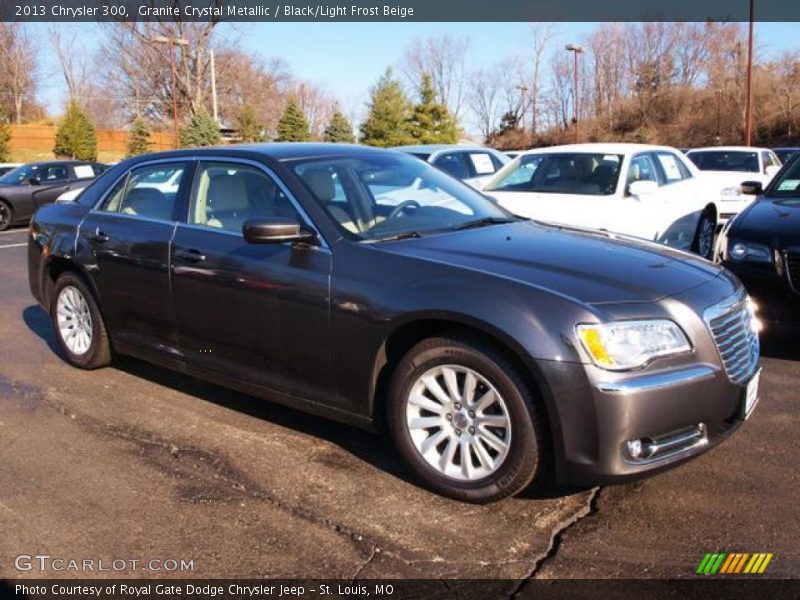 Granite Crystal Metallic / Black/Light Frost Beige 2013 Chrysler 300