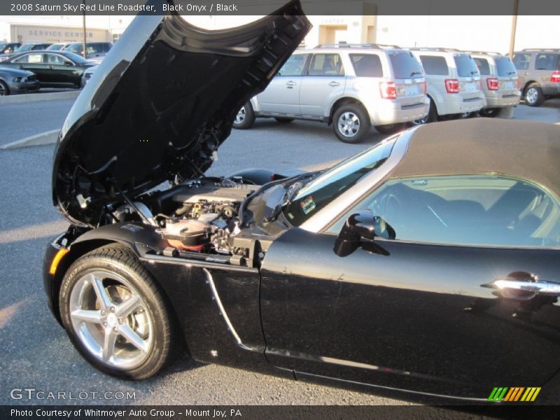Black Onyx / Black 2008 Saturn Sky Red Line Roadster