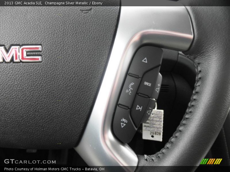Champagne Silver Metallic / Ebony 2013 GMC Acadia SLE