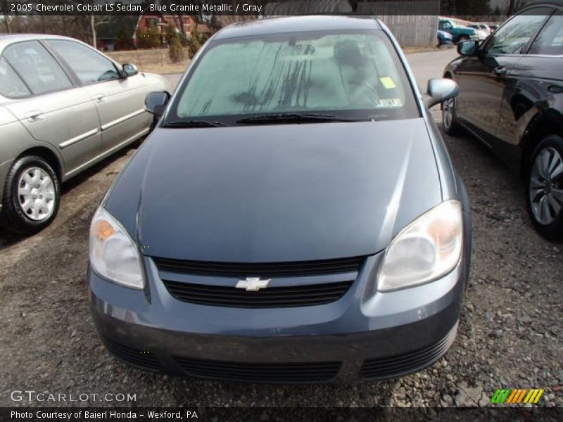 Blue Granite Metallic / Gray 2005 Chevrolet Cobalt LS Sedan