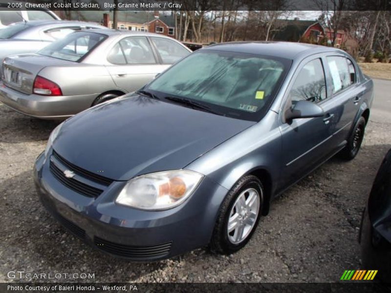 Blue Granite Metallic / Gray 2005 Chevrolet Cobalt LS Sedan