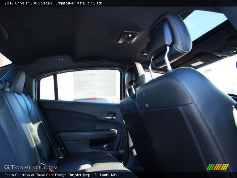 Bright Silver Metallic / Black 2012 Chrysler 200 S Sedan
