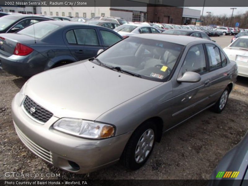 Radium Gray / Stone 2002 Nissan Sentra XE