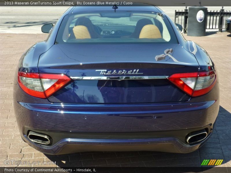 Blu Oceano (Blue Metallic) / Cuoio 2013 Maserati GranTurismo Sport Coupe