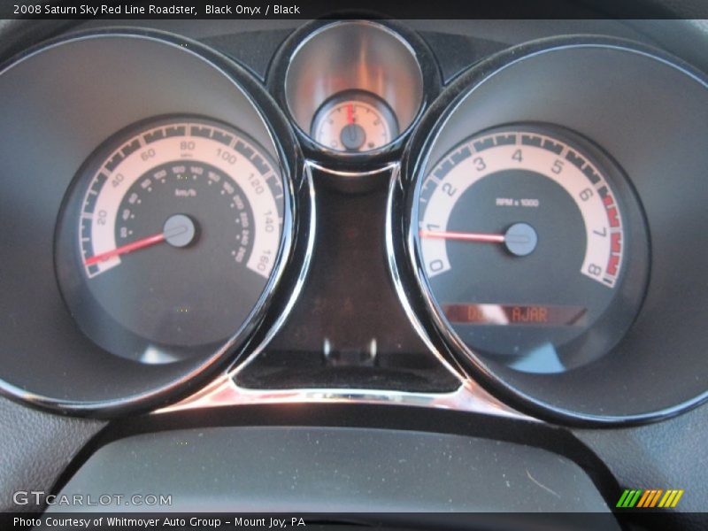  2008 Sky Red Line Roadster Red Line Roadster Gauges