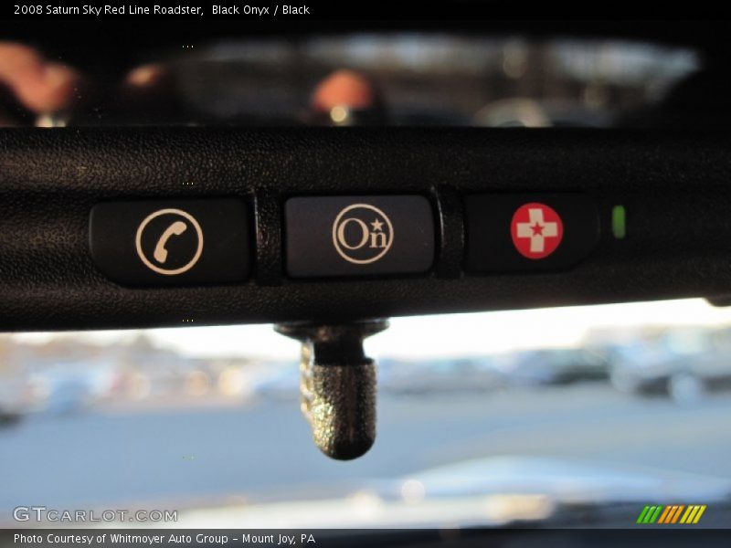 Black Onyx / Black 2008 Saturn Sky Red Line Roadster