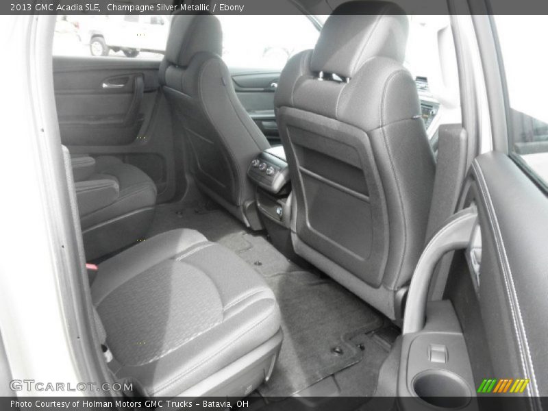 Champagne Silver Metallic / Ebony 2013 GMC Acadia SLE