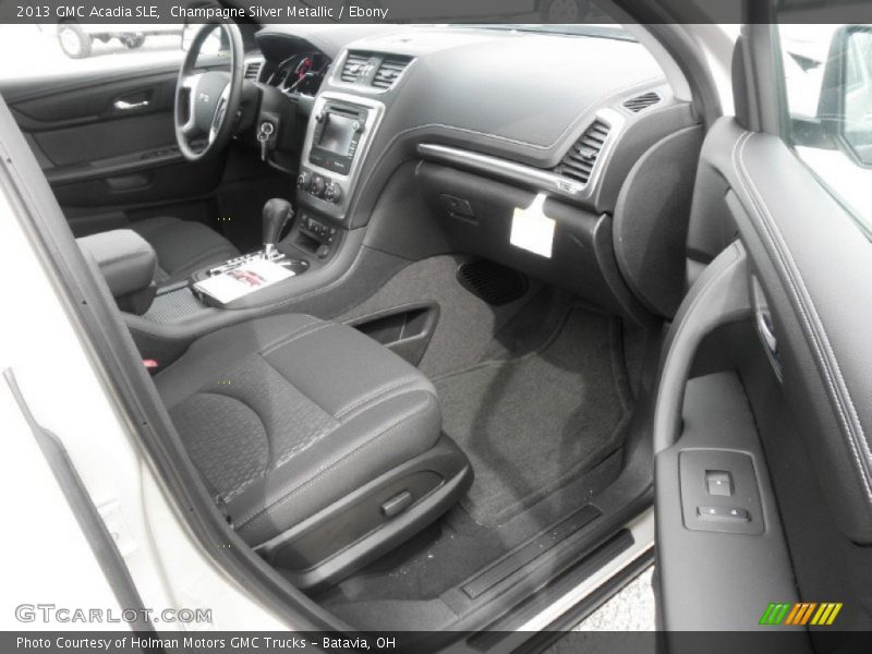 Champagne Silver Metallic / Ebony 2013 GMC Acadia SLE