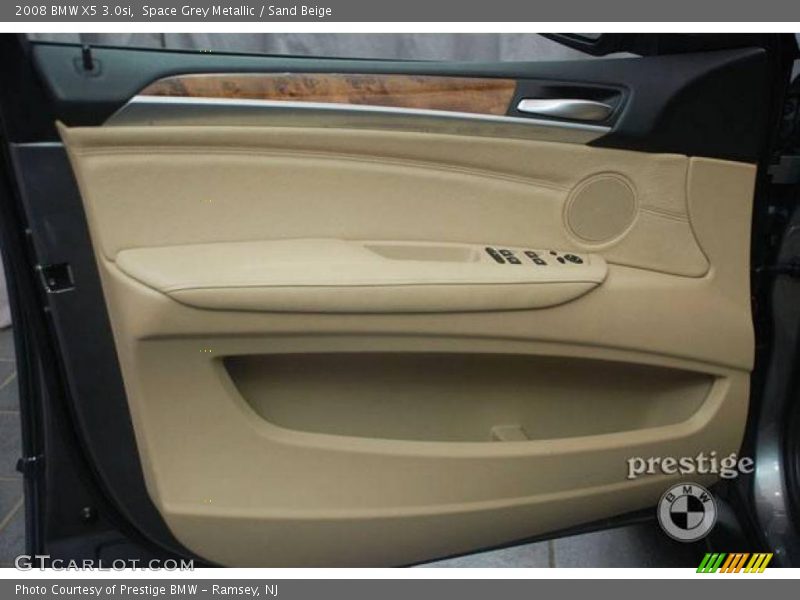 Space Grey Metallic / Sand Beige 2008 BMW X5 3.0si