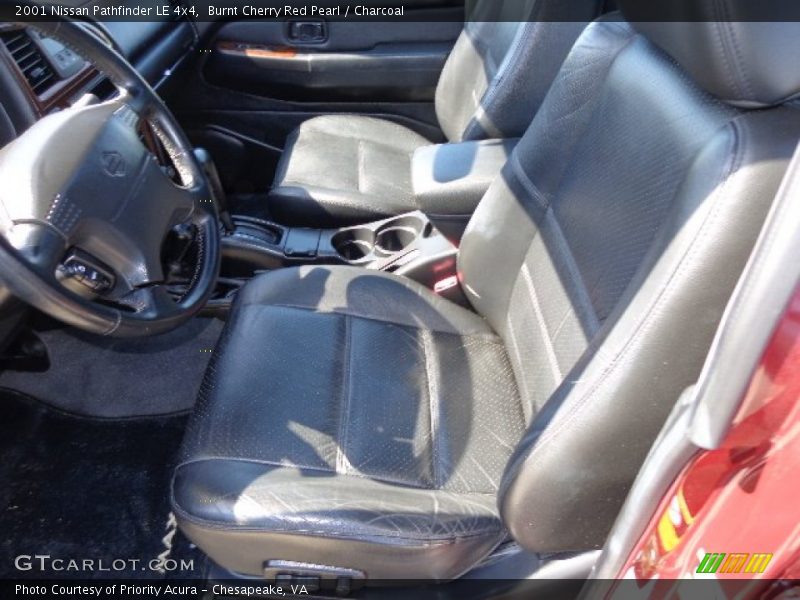Burnt Cherry Red Pearl / Charcoal 2001 Nissan Pathfinder LE 4x4