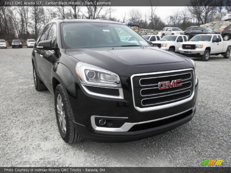 Carbon Black Metallic / Dark Cashmere 2013 GMC Acadia SLT