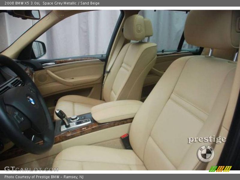 Space Grey Metallic / Sand Beige 2008 BMW X5 3.0si