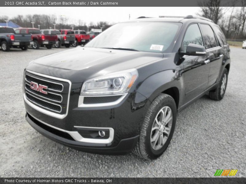 Carbon Black Metallic / Dark Cashmere 2013 GMC Acadia SLT