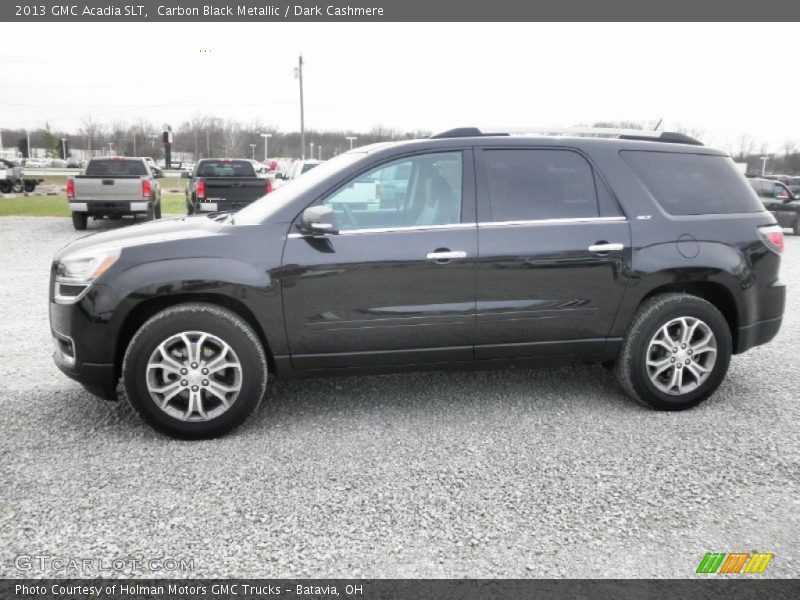 Carbon Black Metallic / Dark Cashmere 2013 GMC Acadia SLT