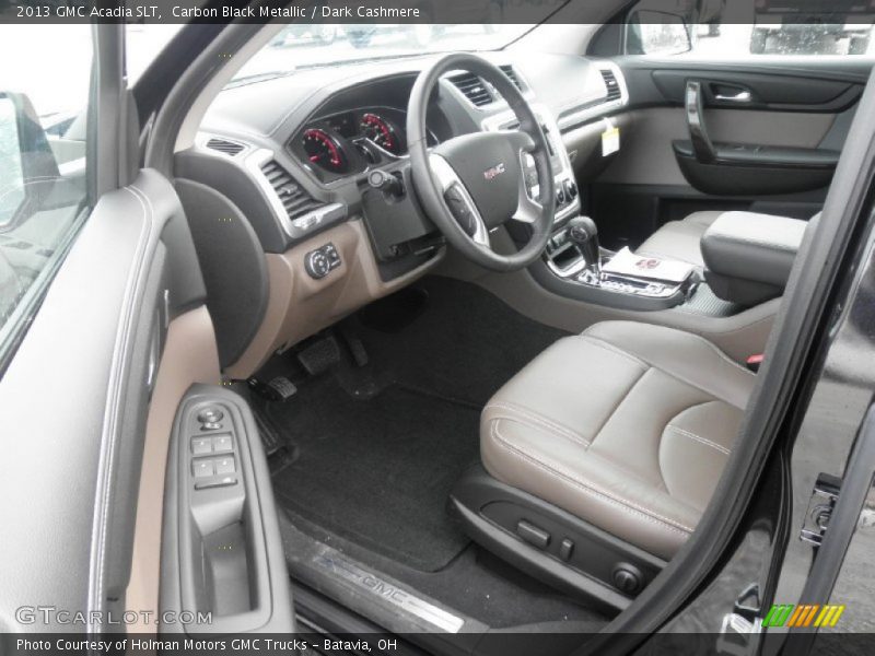 Carbon Black Metallic / Dark Cashmere 2013 GMC Acadia SLT