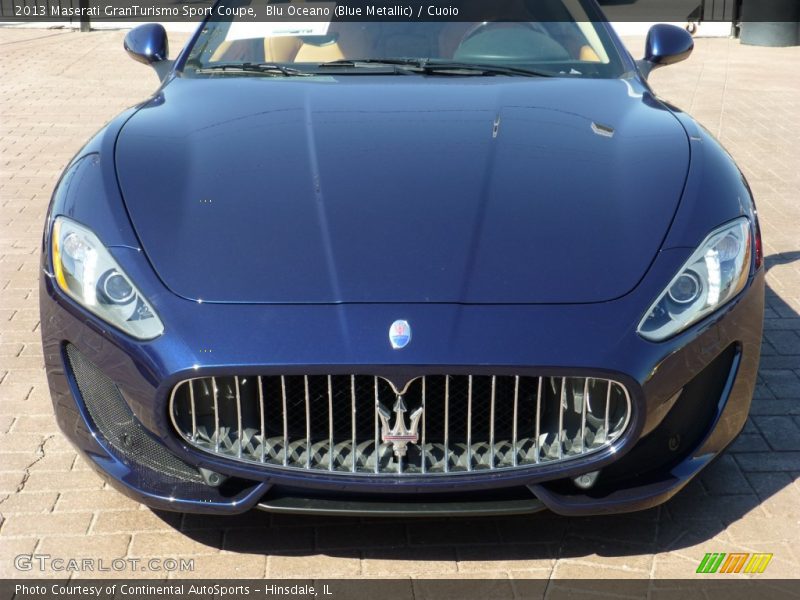 Blu Oceano (Blue Metallic) / Cuoio 2013 Maserati GranTurismo Sport Coupe