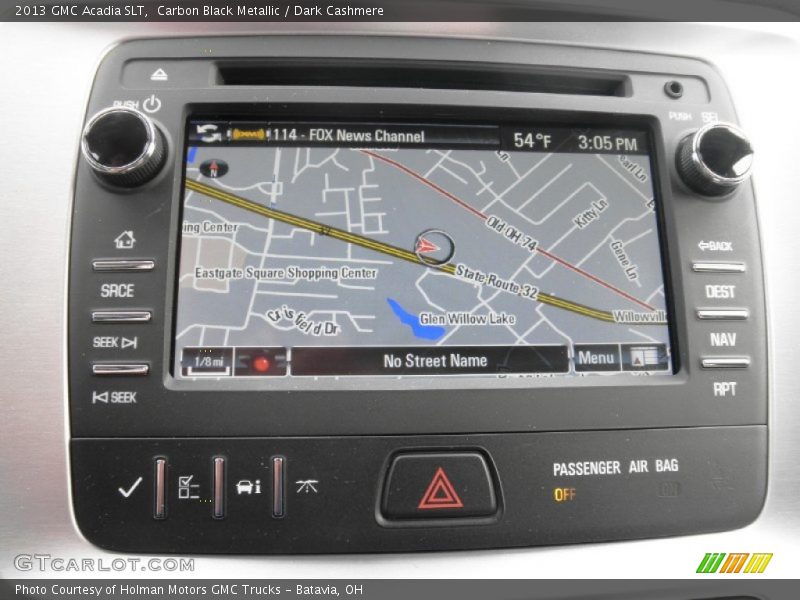 Carbon Black Metallic / Dark Cashmere 2013 GMC Acadia SLT