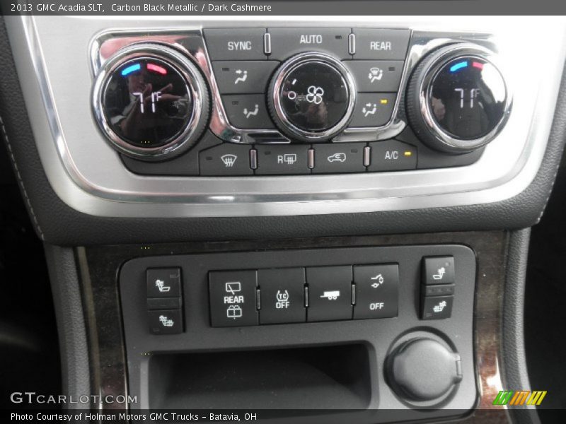 Carbon Black Metallic / Dark Cashmere 2013 GMC Acadia SLT