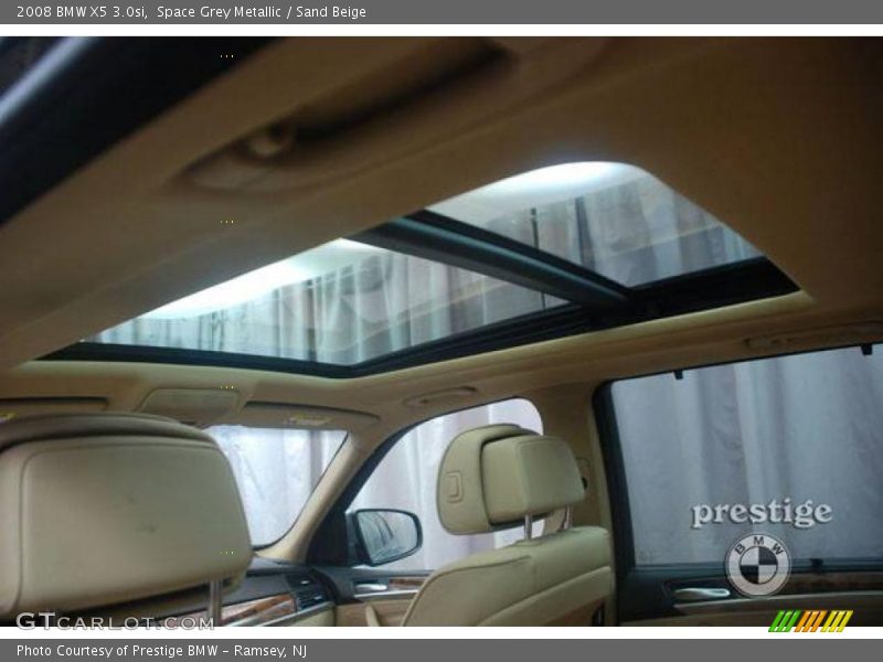 Space Grey Metallic / Sand Beige 2008 BMW X5 3.0si