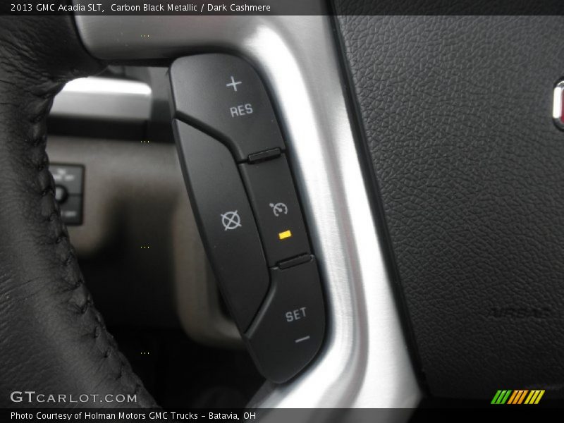 Carbon Black Metallic / Dark Cashmere 2013 GMC Acadia SLT