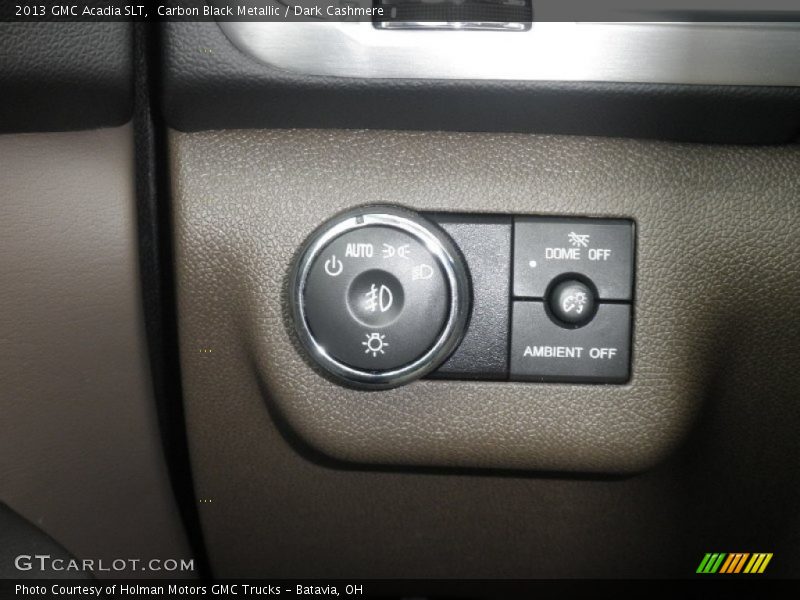 Carbon Black Metallic / Dark Cashmere 2013 GMC Acadia SLT