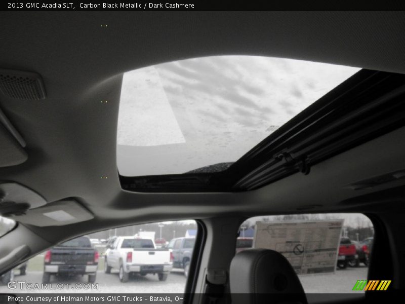 Carbon Black Metallic / Dark Cashmere 2013 GMC Acadia SLT