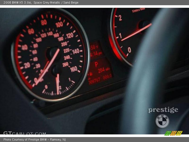 Space Grey Metallic / Sand Beige 2008 BMW X5 3.0si