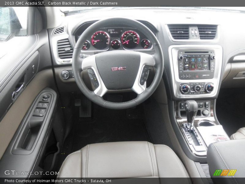 Carbon Black Metallic / Dark Cashmere 2013 GMC Acadia SLT