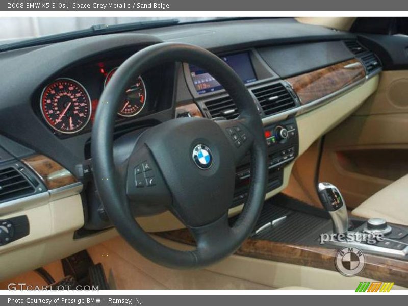 Space Grey Metallic / Sand Beige 2008 BMW X5 3.0si