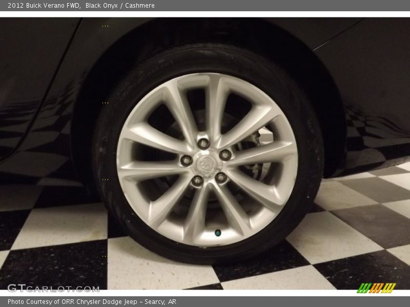 Black Onyx / Cashmere 2012 Buick Verano FWD