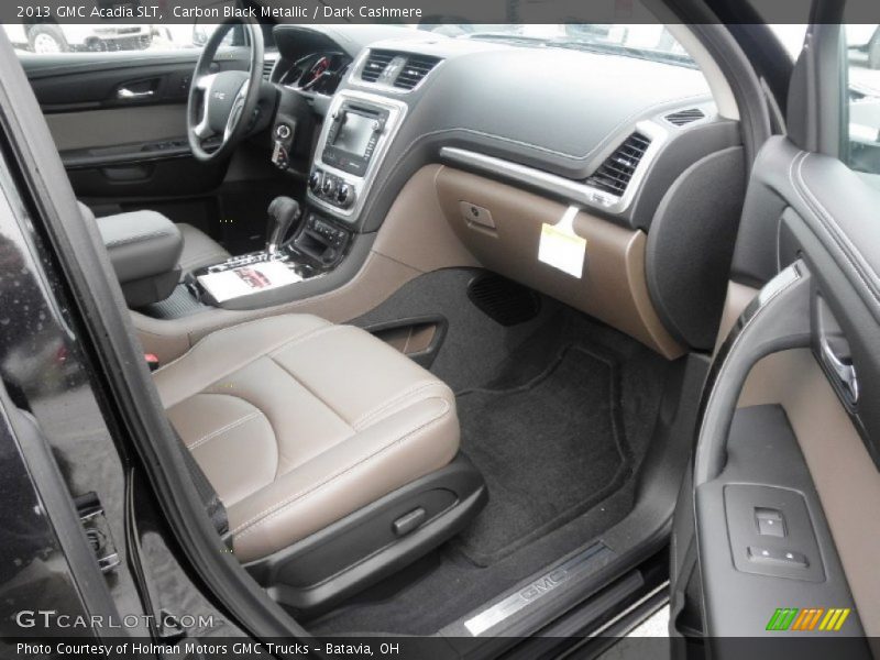 Carbon Black Metallic / Dark Cashmere 2013 GMC Acadia SLT